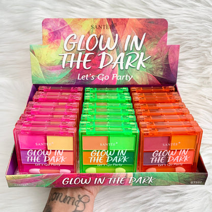 Santee Glow in the Dark “Let’s Go Party” Eyeshadow Palette