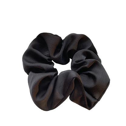 Sweet Flannel French Hair Clip – Black Large Ponytail Catch Claw