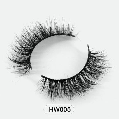 Reusable 3D Volume Strip Lashes