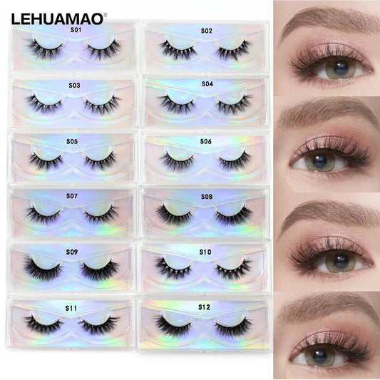 Mink Eyelashes – Handmade, Natural Long & Reusable Strip Lashes