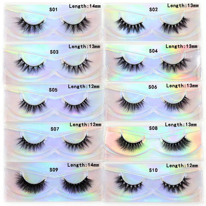 Mink Eyelashes – Handmade, Natural Long & Reusable Strip Lashes
