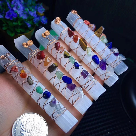 Chakra Healing Crystal Wand