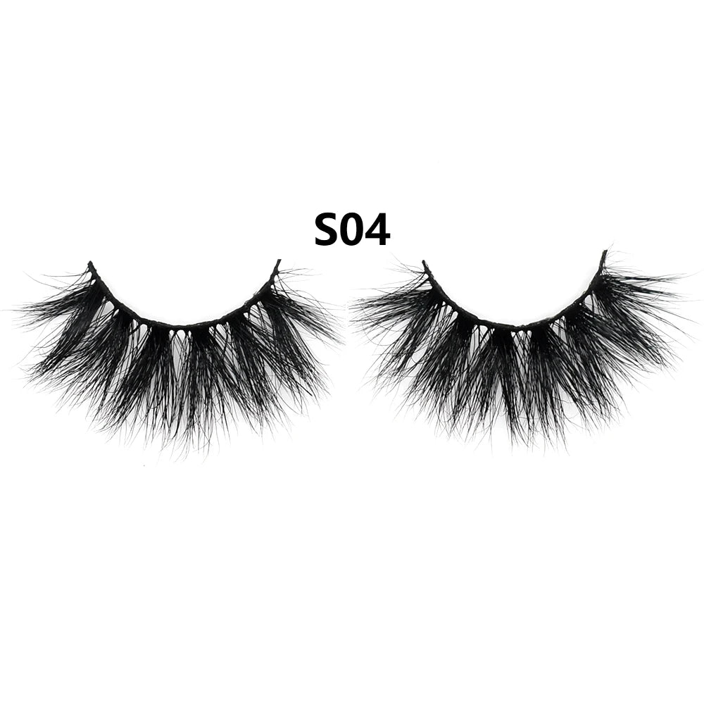 3D Mink False Eyelashes – Fluffy, Wispy & Natural Look