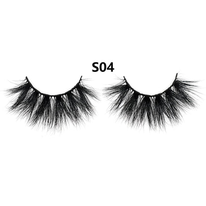 3D Mink False Eyelashes – Fluffy, Wispy & Natural Look