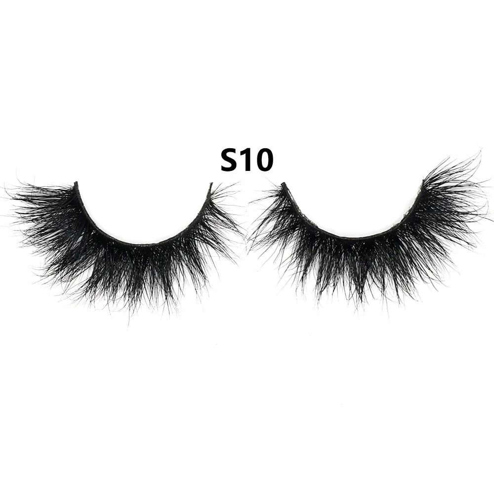 3D Mink Lashes – Fluffy Crisscross Wispy Strip Lashes 2 Soft Box