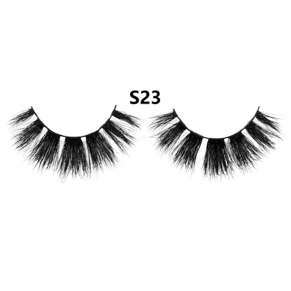 3D Mink False Eyelashes – Fluffy, Wispy & Natural Look