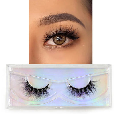 Mink Eyelashes – Handmade, Natural Long & Reusable Strip Lashes