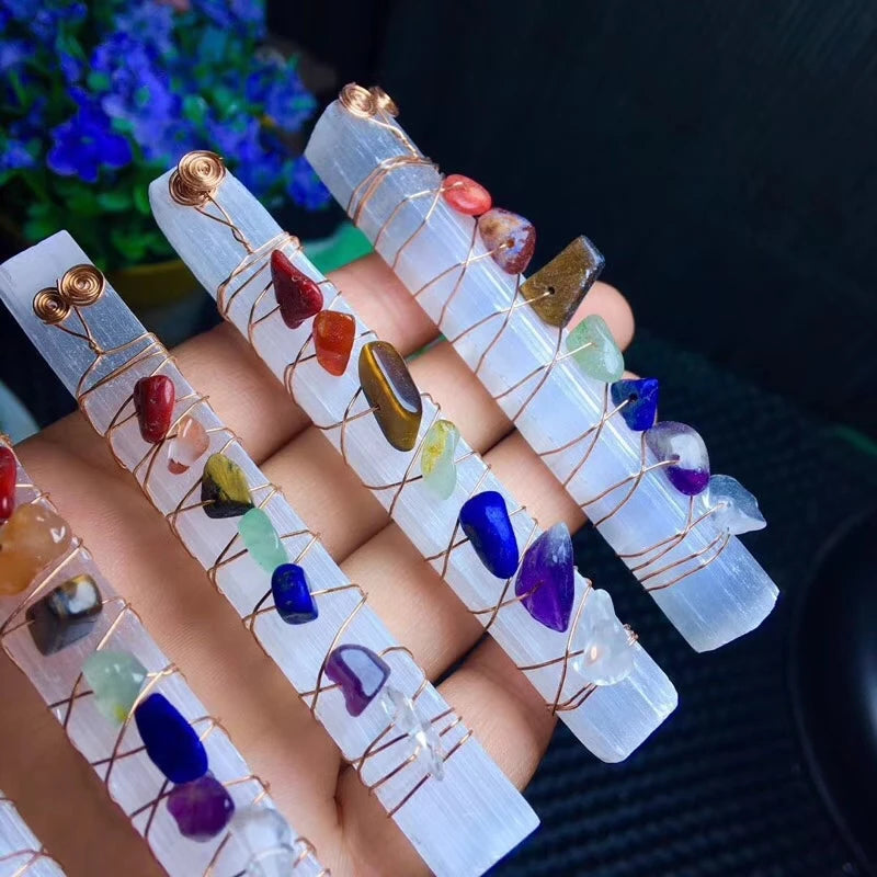Chakra Healing Crystal Wand