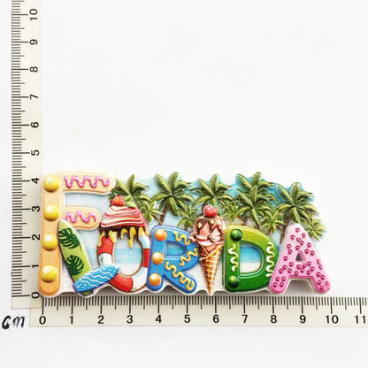 Las Vegas Souvenir Fridge Magnet