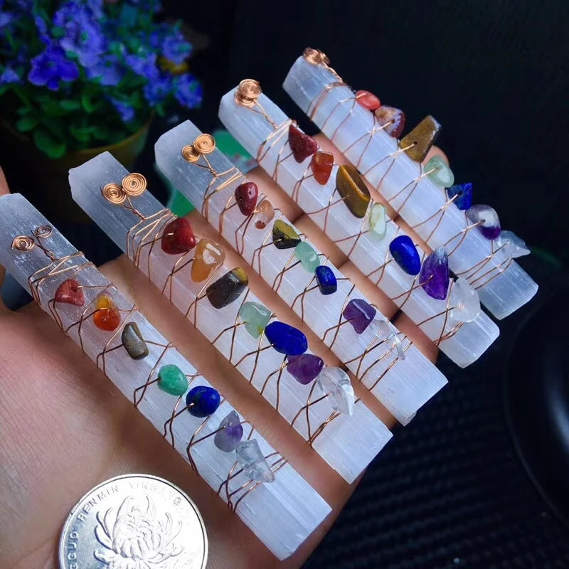 Chakra Healing Crystal Wand
