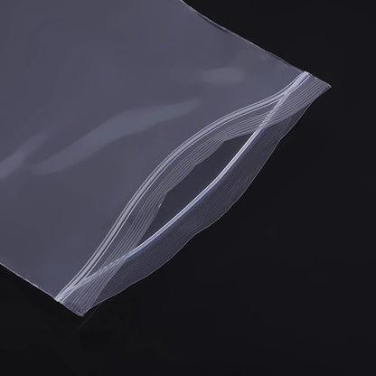 100pcs Transparent Ziplock Bags