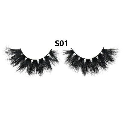 3D Mink False Eyelashes – Fluffy, Wispy & Natural Look