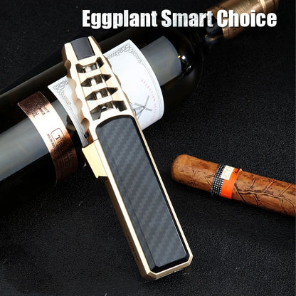 Big Jet Flame Torch Lighter – Adjustable Turbo BBQ, Kitchen, and Cigar Torch