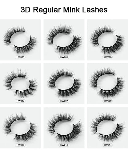 3D Handmade Mink Strip Lashes