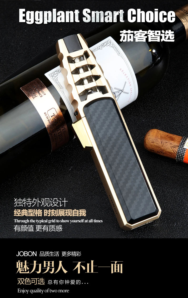 Big Jet Flame Torch Lighter – Adjustable Turbo BBQ, Kitchen, and Cigar Torch