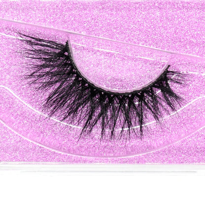 3D Mink Lashes – Fluffy Crisscross Wispy Strip Lashes 10 Soft Box
