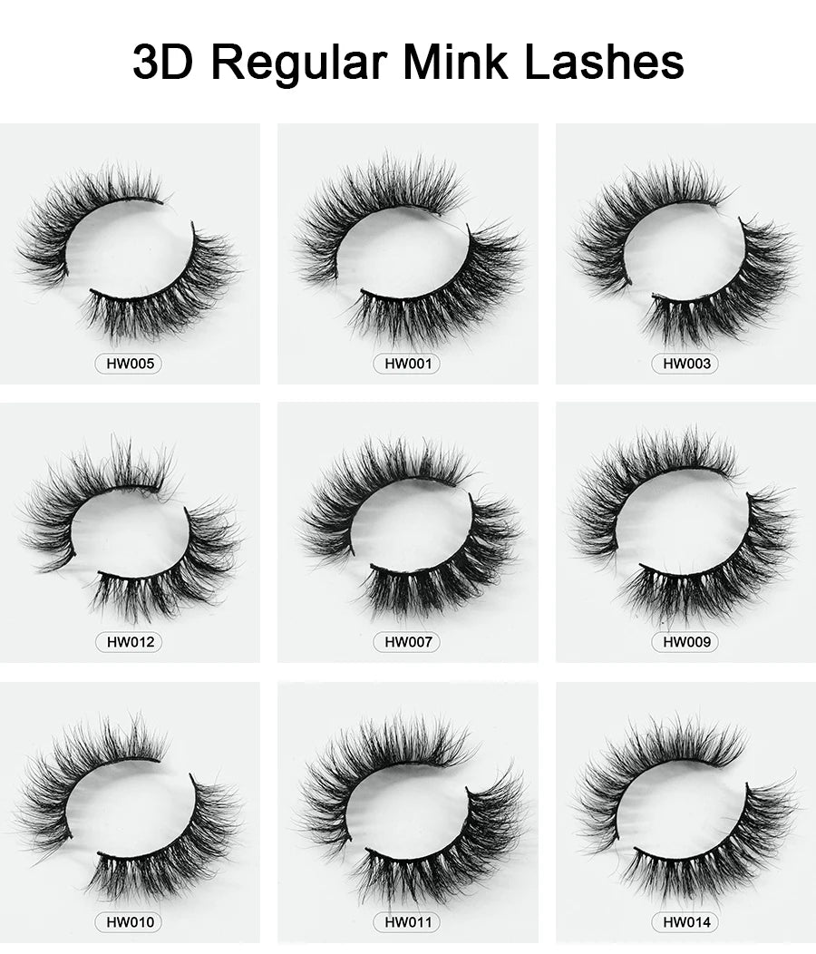 Reusable 3D Volume Strip Lashes