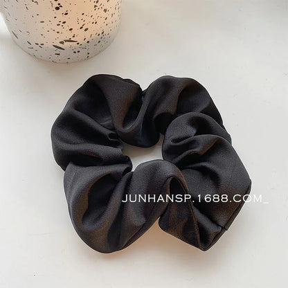 Sweet Flannel French Hair Clip – Black Large Ponytail Catch Claw