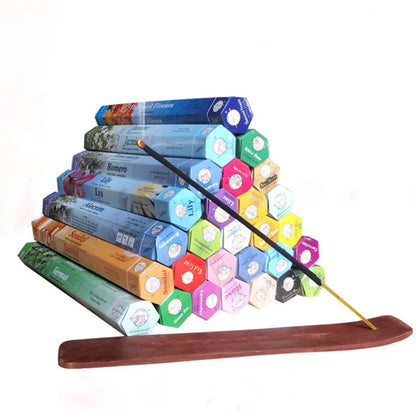 Mixed Flavor Indian Incense Sticks – Sandalwood & Lavender Aromatherapy Set