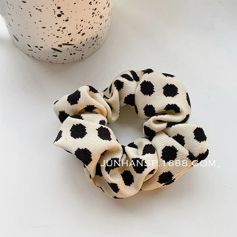 Sweet Flannel French Hair Clip – Black Large Ponytail Catch Claw