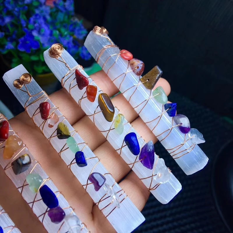 Chakra Healing Crystal Wand