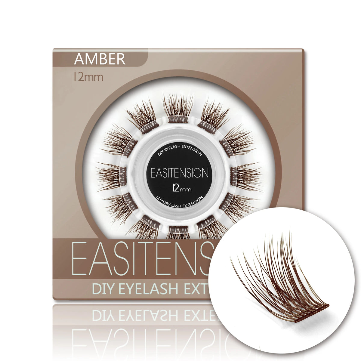 Brown Individual Lash Clusters (Premade Volume Fans)