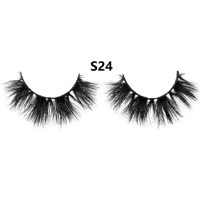 3D Mink False Eyelashes – Fluffy, Wispy & Natural Look