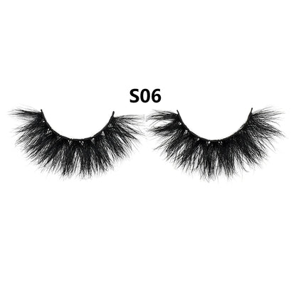 3D Mink Lashes – Fluffy Crisscross Wispy Strip Lashes 1 Soft Box