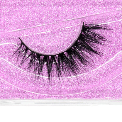 3D Mink Lashes – Fluffy Crisscross Wispy Strip Lashes 1 Soft Box