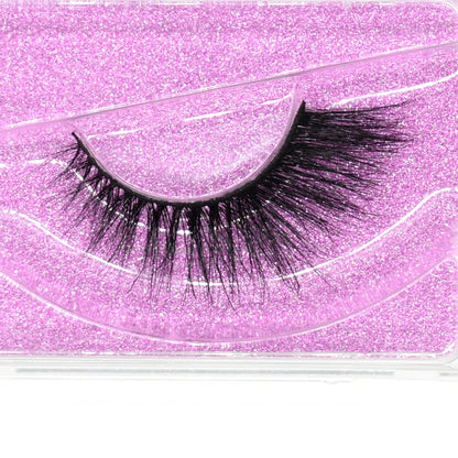 3D Mink Lashes – Fluffy Crisscross Wispy Strip Lashes 1 Soft Box
