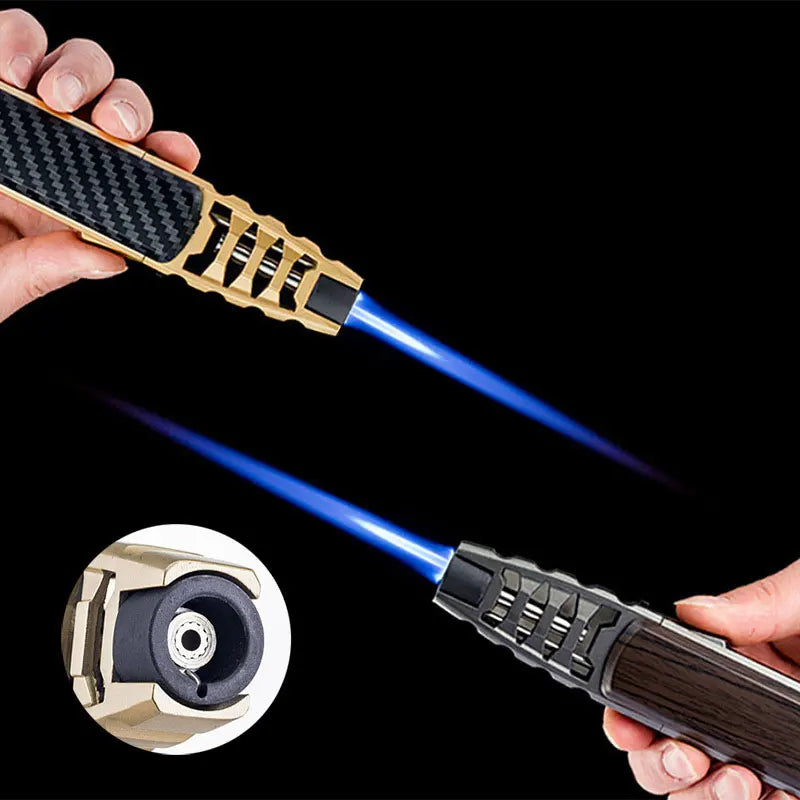 Big Jet Flame Torch Lighter – Adjustable Turbo BBQ, Kitchen, and Cigar Torch