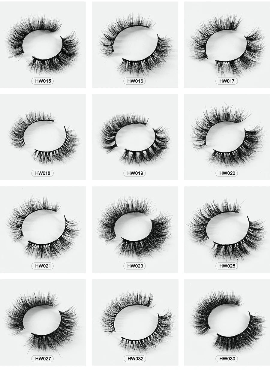Reusable 3D Volume Strip Lashes