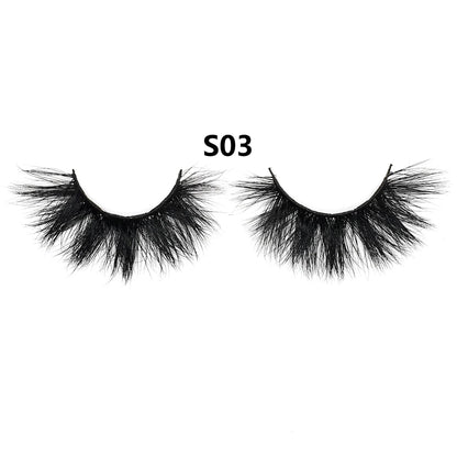 3D Mink Lashes – Fluffy Crisscross Wispy Strip Lashes 1 Soft Box