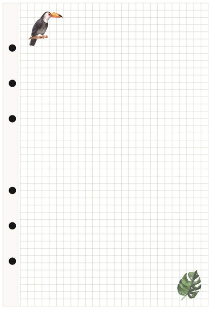 A5/A6/A7 Laser Notebook Planner – Organizer, Binder, Journal & Sketchbook