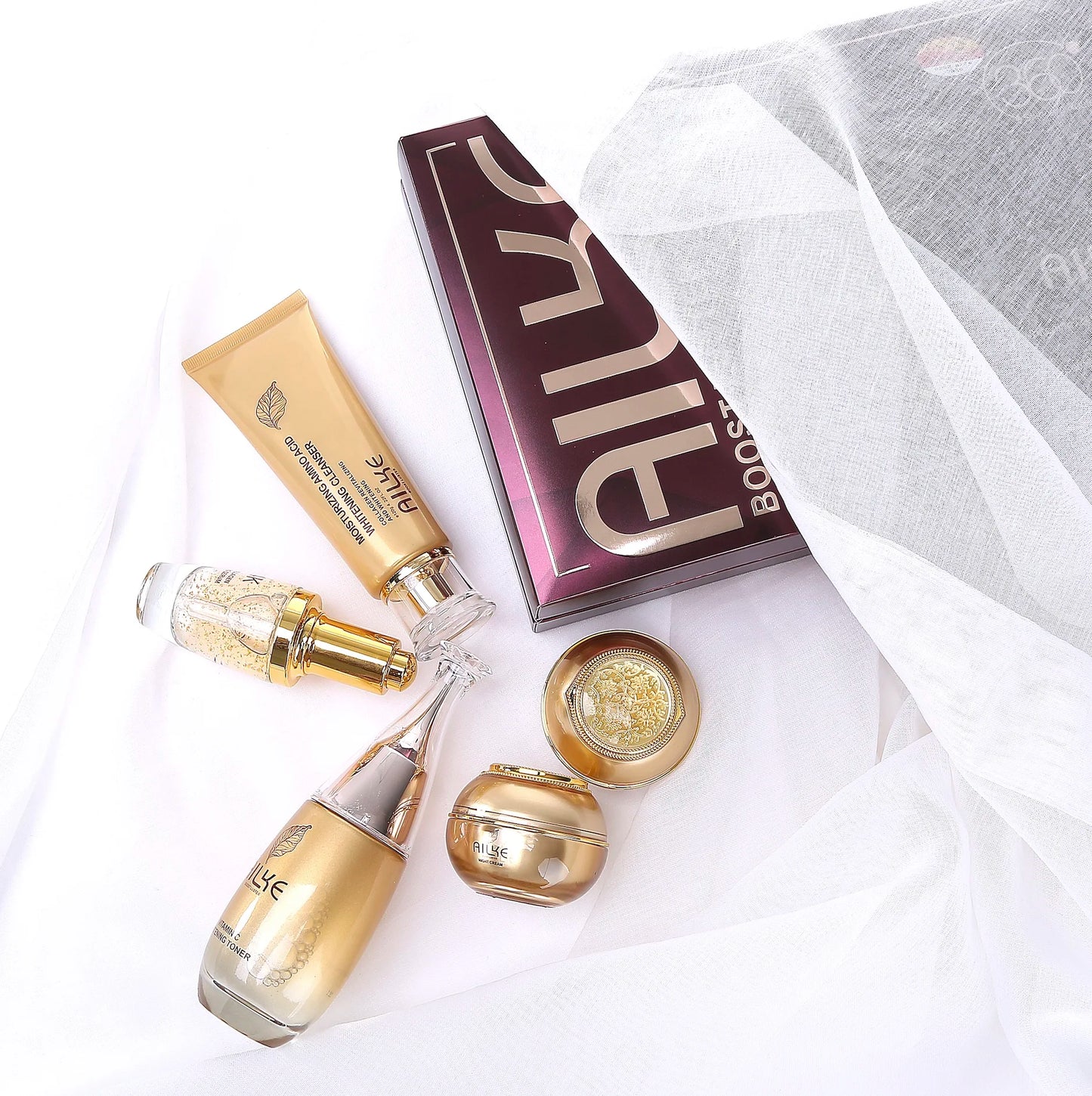 Collagen Whitening & Moisturizing Face Cream Set – Anti-Aging, Hydrating & Brightening Skincare