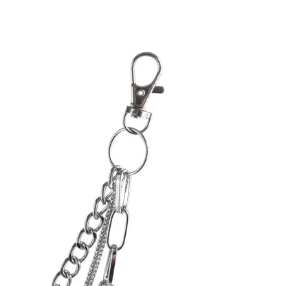Moon Chain Pants Accessory – Gothic E-Girl/E-Boy Belt Keychain