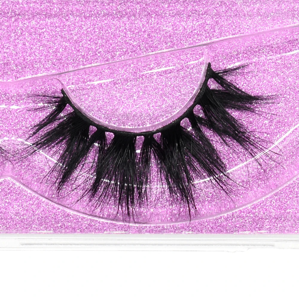 3D Mink False Eyelashes – Fluffy, Wispy & Natural Look