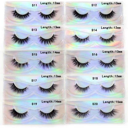 Mink Eyelashes – Handmade, Natural Long & Reusable Strip Lashes