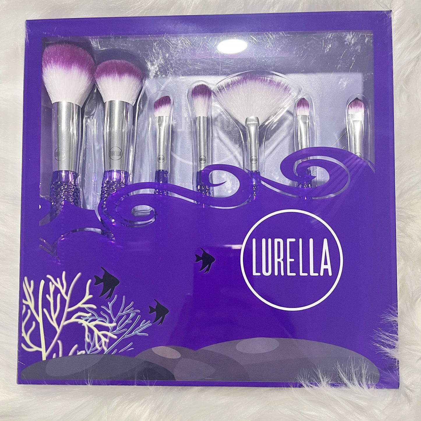 Lurella Makeup Brush Set – Purple Edition