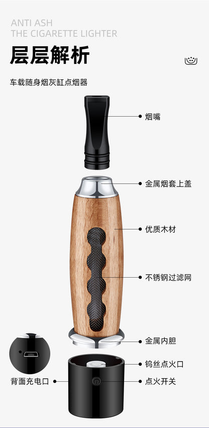 2025 Wooden Portable Holder for Smoking