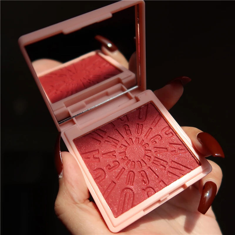 Makeup Blush & Highlighter Palette – Shimmer, Contour & Glow Powder