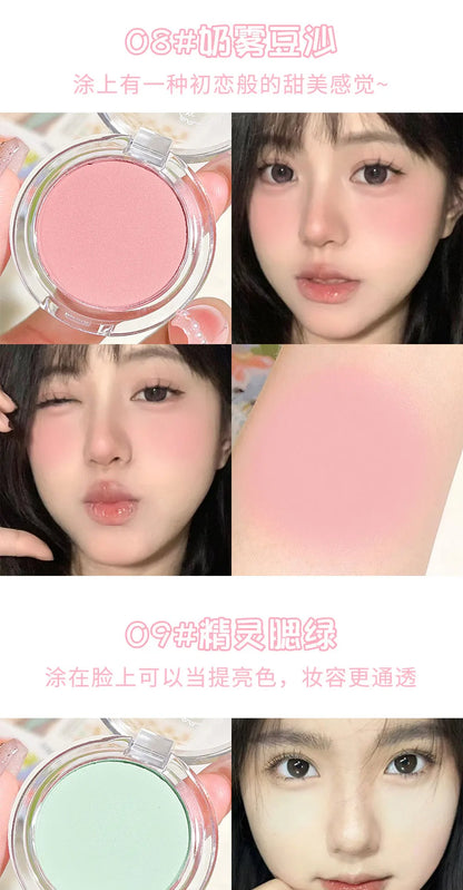 Monochrome Matte Blush – Natural Finish &amp; Soft Glow
