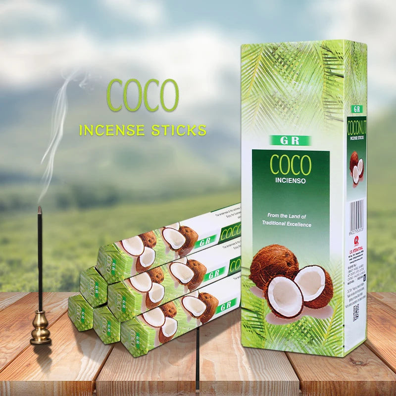 Indian Incense Sticks – 20-Pack Aromatherapy Collection