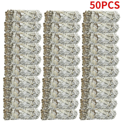 Natural White Sage Smudge Sticks – Purification & Cleansing Bundle