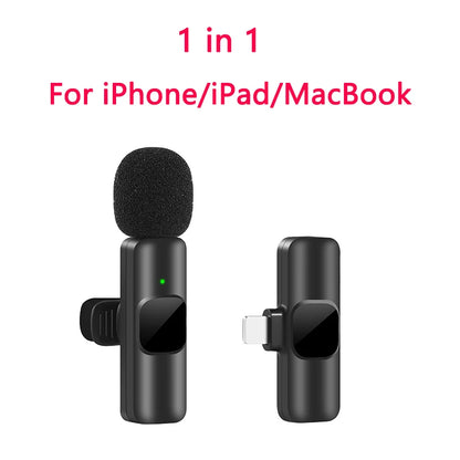 Wireless Lavalier Microphone – Pro Audio, Plug-and-Play Simplicity