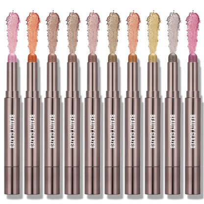 10-Color Double-Ended Eyeshadow Stick Set