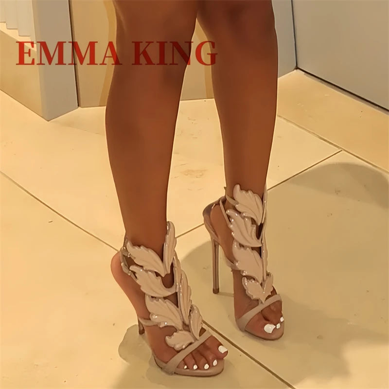 Ankle Strap Stiletto Heel Sandals