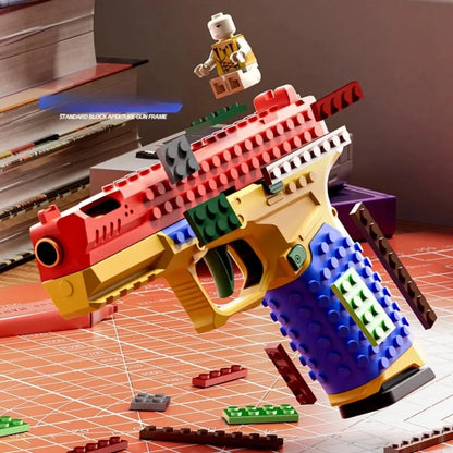 Hanging Toy Block Pistol