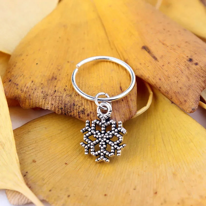 5pcs Butterfly Hair Beads