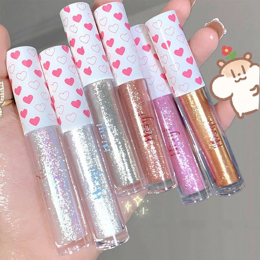 6 Colors Glitter Liquid Eyeshadow